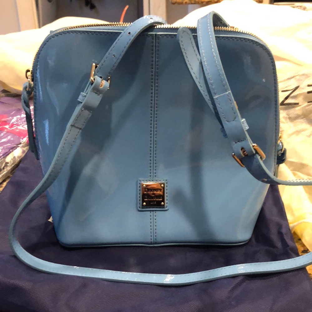Patent leather Dooney & Bourke backpack purse